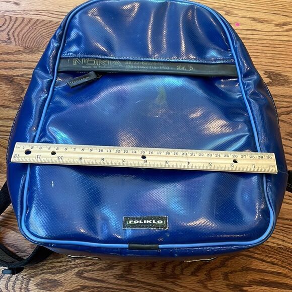 Foliklo Blue recycled materials backpack super cool from another country main image 9